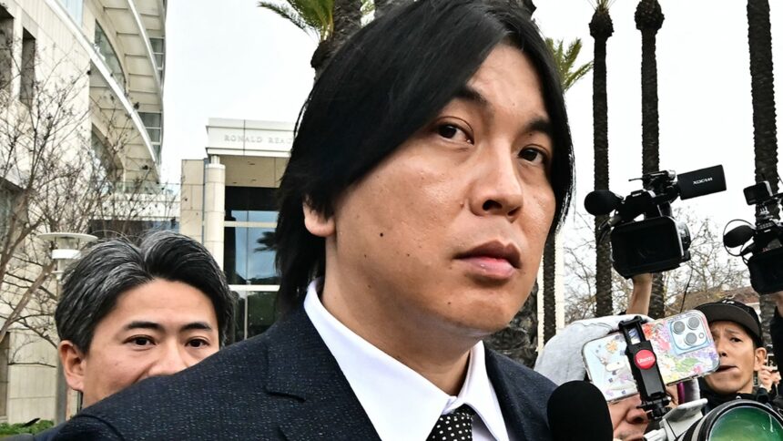 L'ex-interprete di Shohei Ohtani, Ippei Mizuhara, condannato a 57 mesi di prigione
