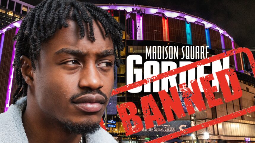 Lil Tjay vietato dal Madison Square Garden per aver sputo sulla guardia di sicurezza