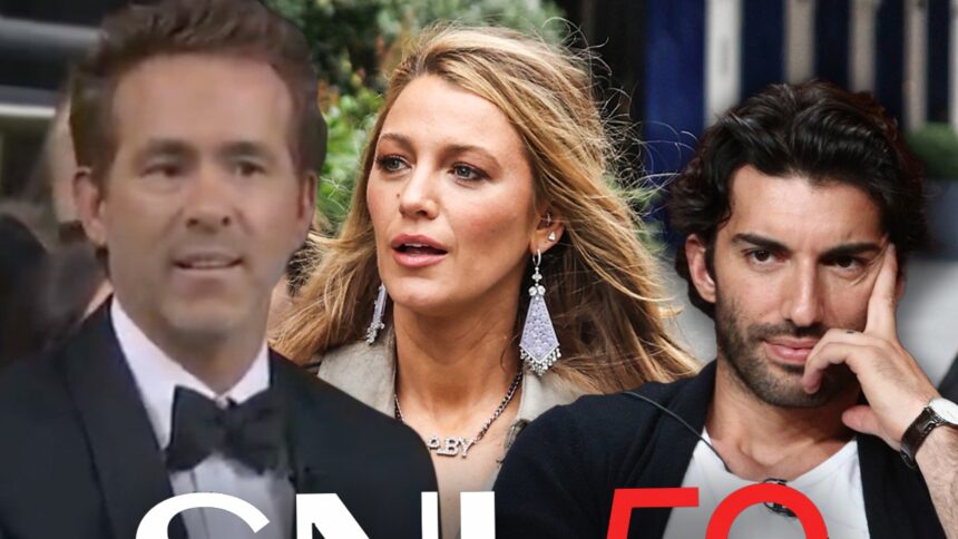 Ryan Reynolds scherza sul dramma Blake Lively, Justin Baldoni su 'SNL 50'