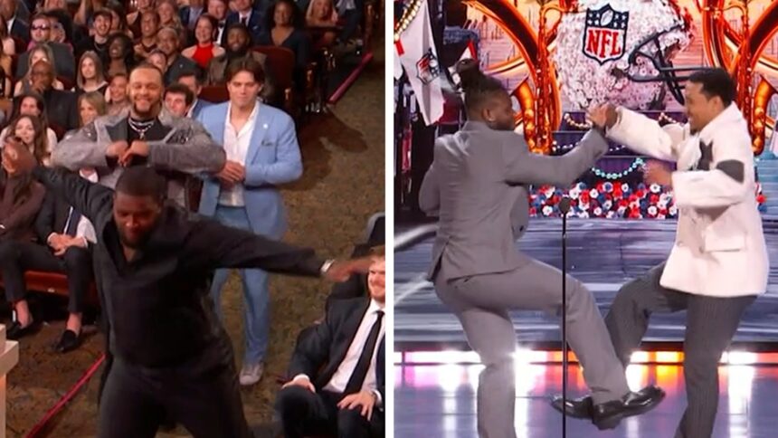 La battaglia di danza scoppia agli onori della NFL