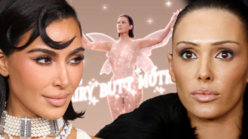 Canali Kim Kardashian Bianca Censori in New Skims Campaign