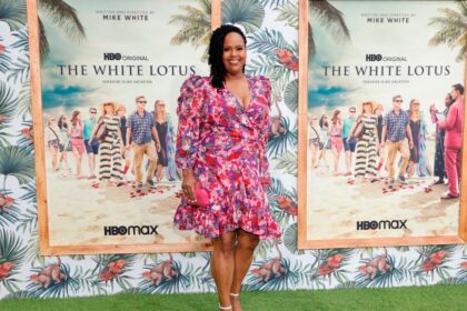 PACIFIC PALISADES, CALIFORNIA - JULY 07: Natasha Rothwell attends the Los Angeles premiere of the new HBO Limited Series "The White Lotus" at Bel-Air Bay Club on July 07, 2021 in Pacific Palisades, California. (Photo by Amy Sussman/WireImage)