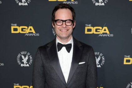 BEVERLY HILLS, CALIFORNIA - FEBRUARY 08: Bill Hader attends the 77th Annual Directors Guild of America Awards at The Beverly Hilton on February 08, 2025 in Beverly Hills, California. (Photo by Frazer Harrison/Getty Images)