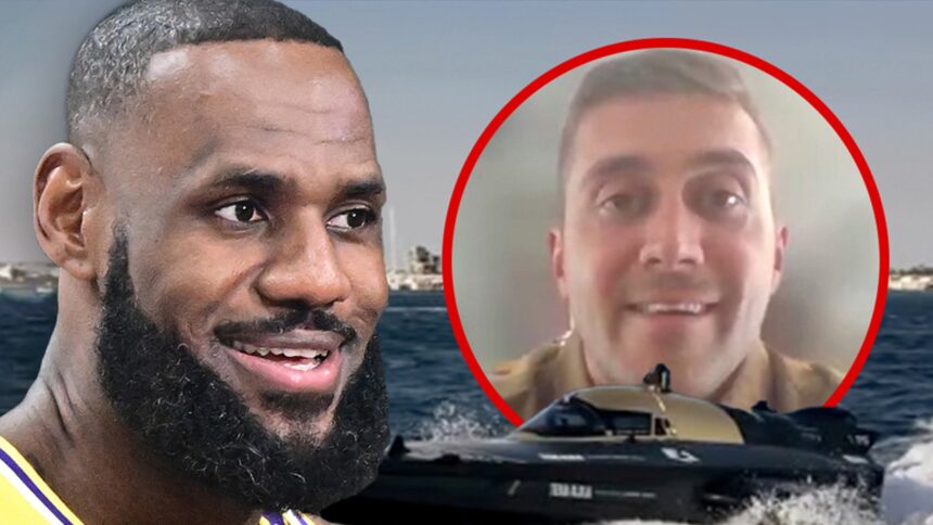 LeBron James che disegna un nuovo pubblico su Powerboat Racing, dice Driver