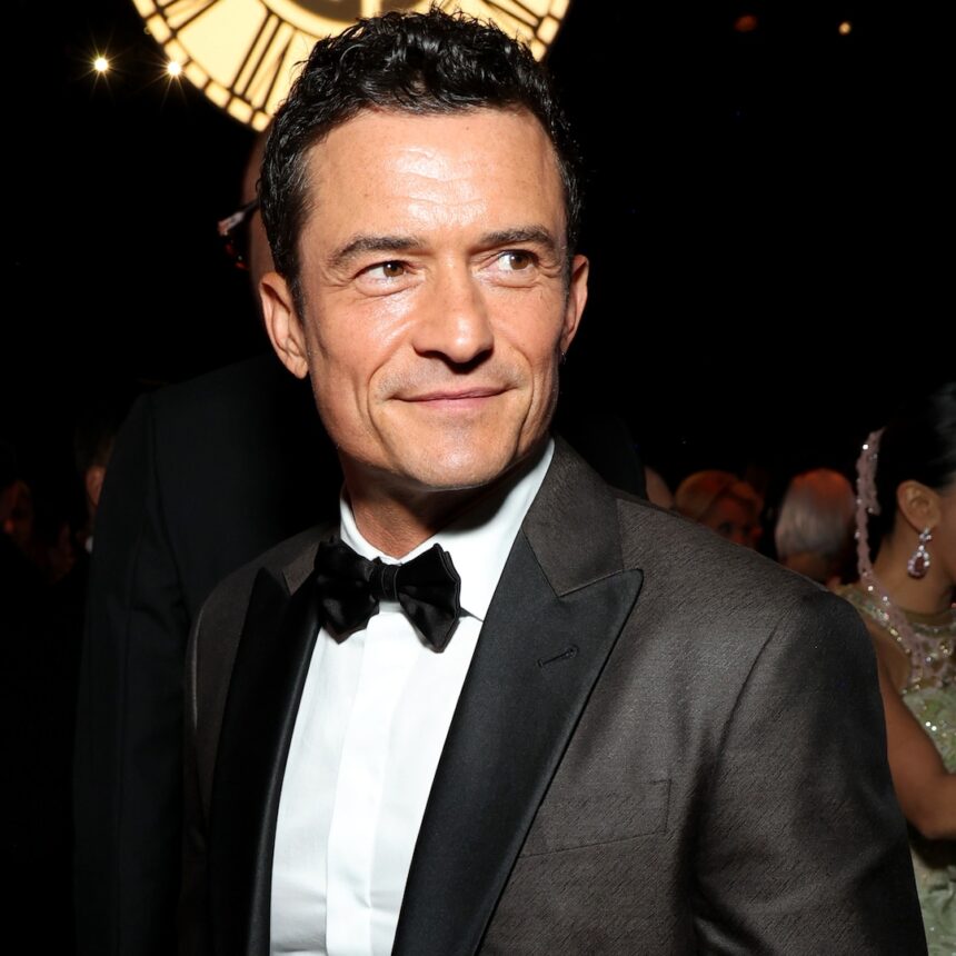 Orlando Bloom porta figlio Flynn