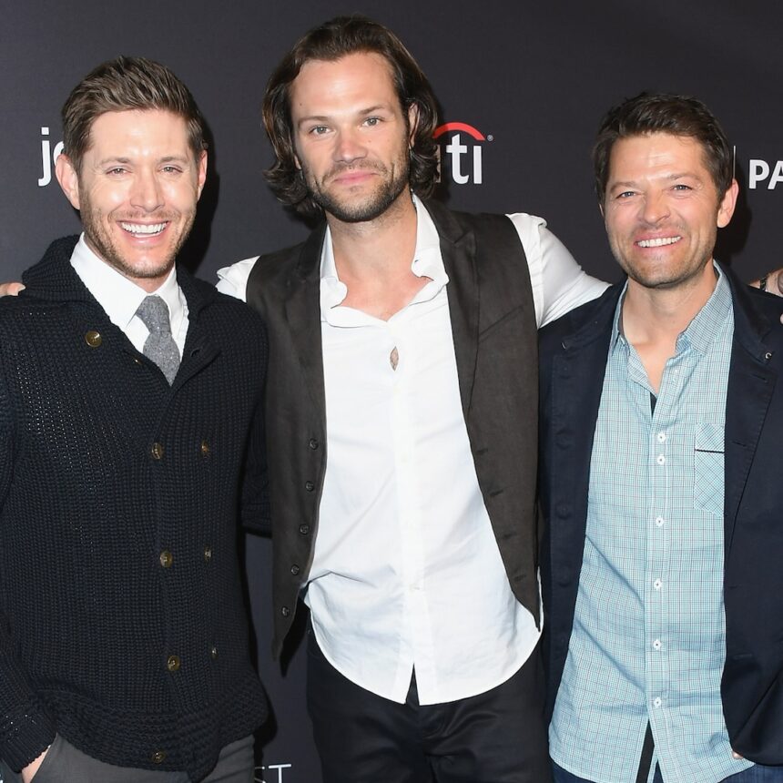 Jared Padalecki di Supernatural, Misha Collins, Jensen Ackles si riuniscono