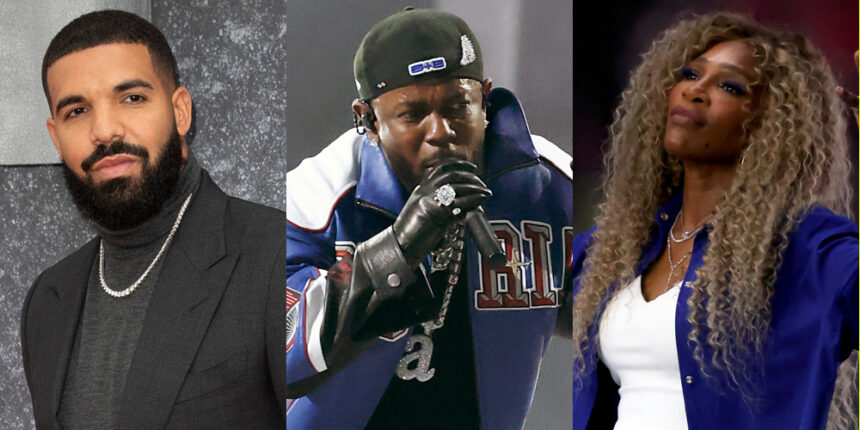 Drake è "arrabbiato" per lo spettacolo a metà tempo di Kendrick Lamar, apparentemente torna indietro a Serena Williams