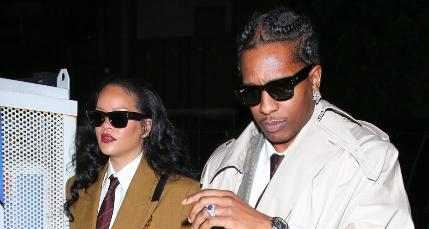 Rihanna celebra il suo 37 ° compleanno con un $ AP Rocky al bravo ragazzo