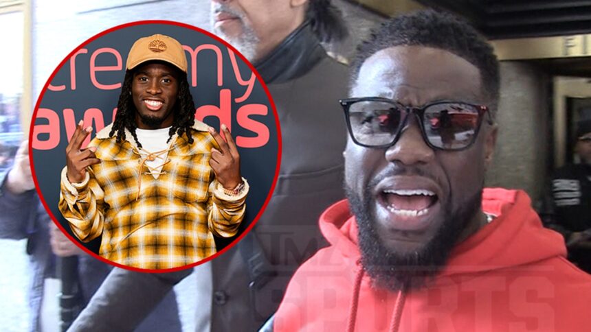 Kevin Hart dice a Kai Cenat di 'andare a f *** stesso' dopo l'osservazione del leprechaun