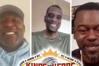 Larry Johnson, Runnin 'Rebel Stars che lascia cadere Doc nella squadra del titolo UNLV '90