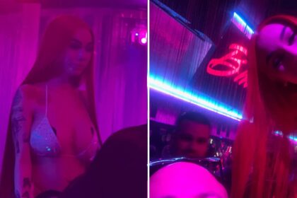 Bhad Bhabie colpisce lo strip club per il suo compleanno, con suo padre