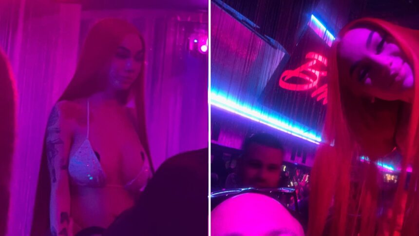 Bhad Bhabie colpisce lo strip club per il suo compleanno, con suo padre