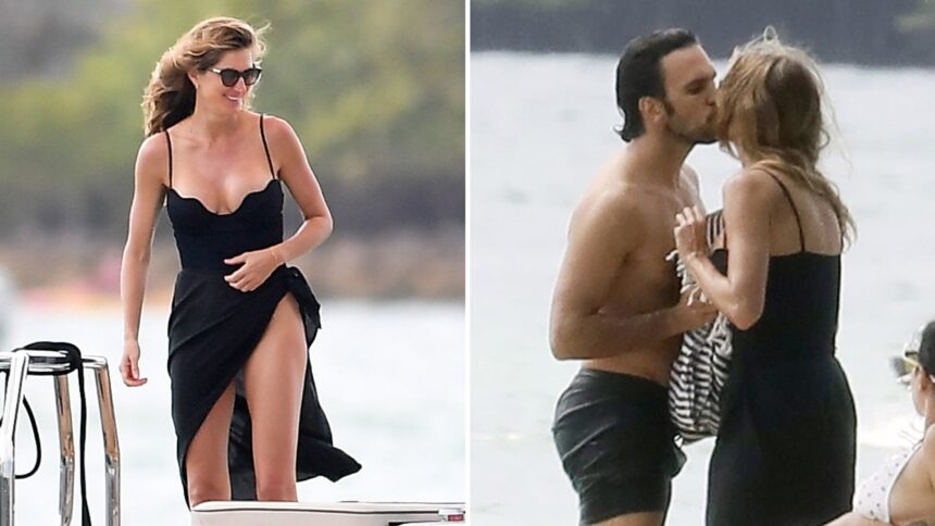 Gisele Bündchen, Joaquim Valente Pack su PDA durante il Miami Boat Day