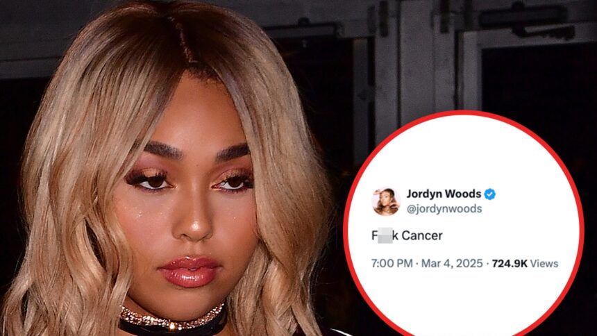 Jordyn Woods piange la morte dell'amico dopo la battaglia per il cancro al seno