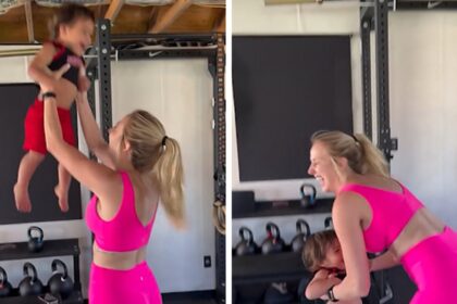 Brittany Mahomes mette in mostra il corpo postpartum in palestra selfie