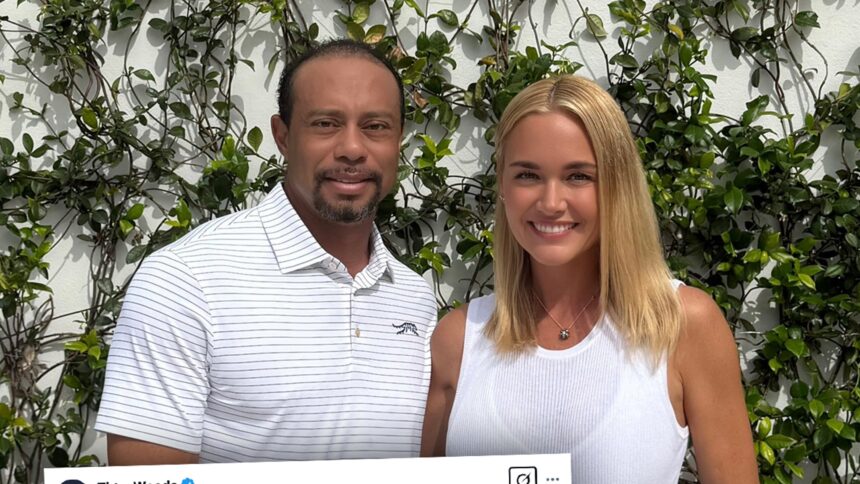 Tiger Woods conferma Vanessa Trump Romance, post PDA foto