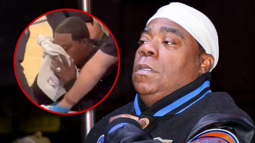Tracy Morgan bentornati al Madison Square Garden dopo l'episodio di vomito