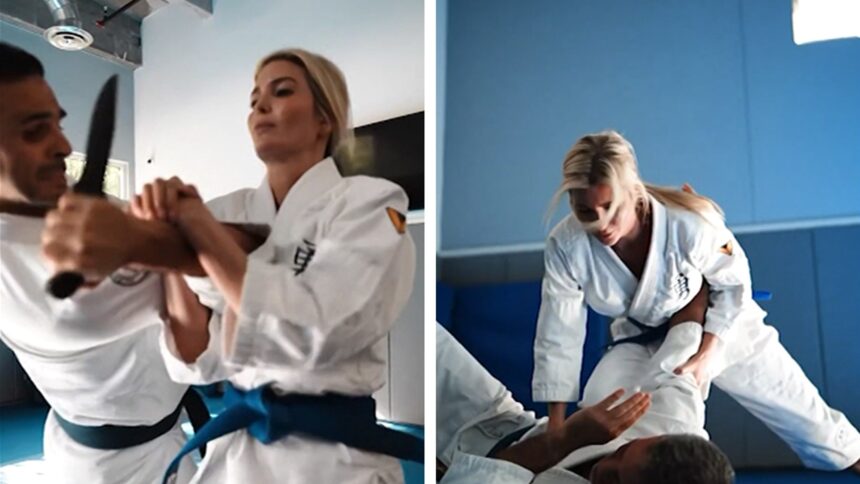 Ivanka Trump allena Jiu-jitsu con l'uomo di Gisele, Joaquim Valente