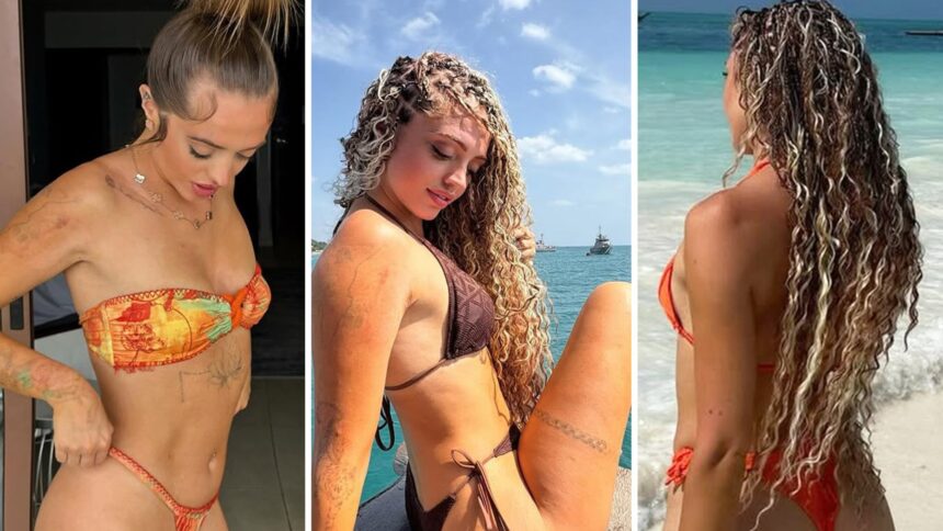 Woah Vicky's Rockin 'Bikini Shots da Africa Vacay