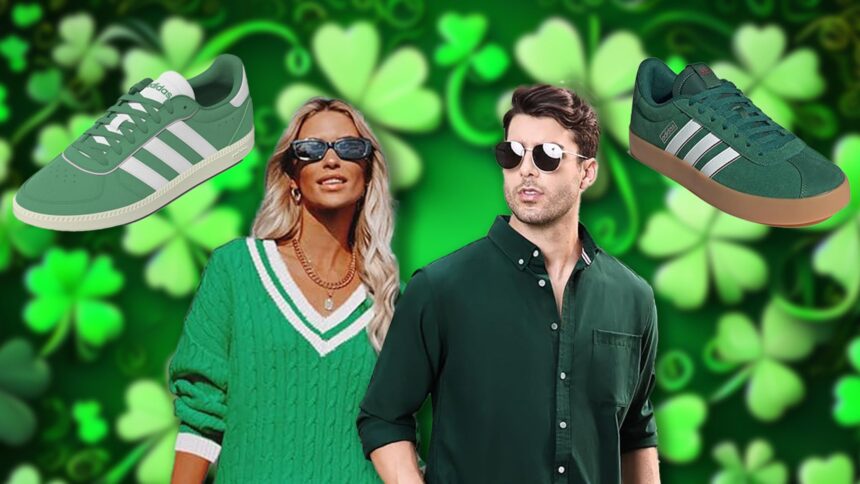 Offerte di abbigliamento verde per il giorno di San Patrizio