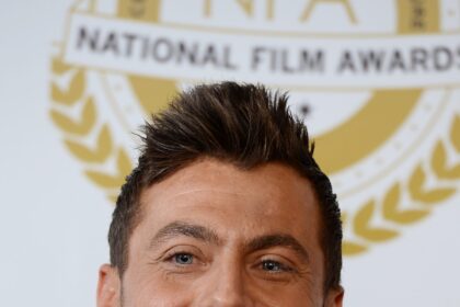 Paul Danan arrives for the National Film Awards 2016 at Porchester Hall on March 31, 2016 in London, England.