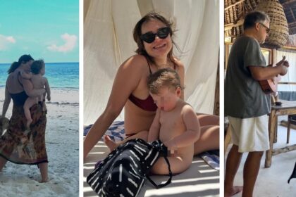 Romina Carrisi in vacanza in Africa col figlio di 13 mesi Axel Lupo, mamma Romina Power e il fratello Yari: guarda - Gossip.it