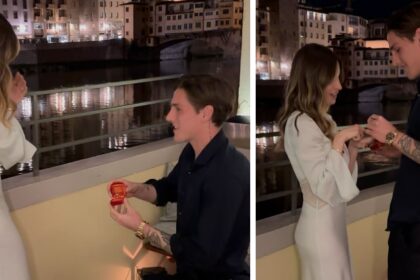 Il calciatore Nicolò Zaniolo fa la proposta di nozze alla madre di suo figlio, che aveva lasciato prima del parto: le romantiche foto a Firenze - Gossip.it