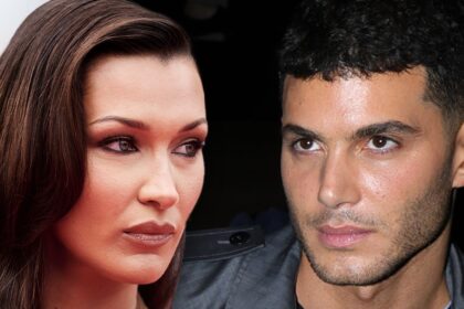 Bella Hadid e l'amico di lunga data Fai Khadra hanno discusso alla settimana della moda di Parigi