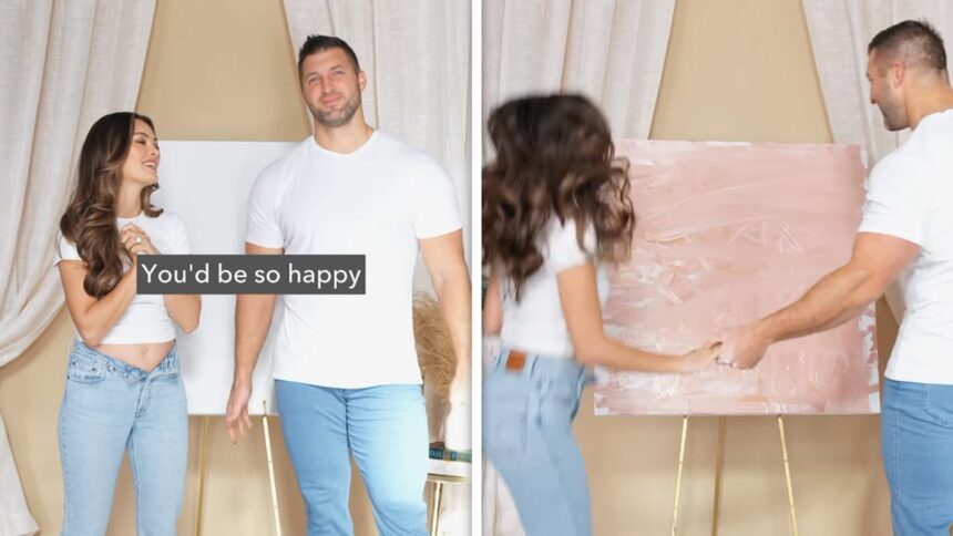 Tim Tebow, la moglie rivela che stanno avendo una bambina