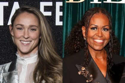 La moglie di Jason Kelce, Kylie Kelce, difende Michelle Obama