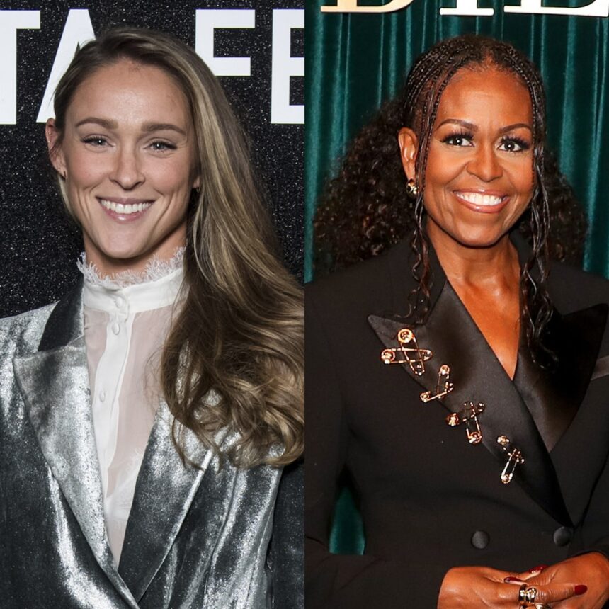 La moglie di Jason Kelce, Kylie Kelce, difende Michelle Obama