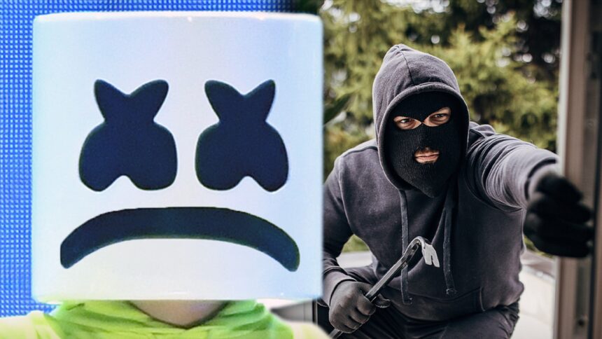La casa di Los Angeles di Marshmello non ha furto rubata