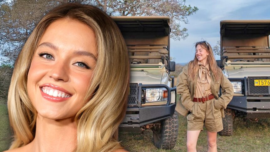 Sydney Sweeney gode di safari africani con amici in mezzo al ronzio diviso per il fidanzato