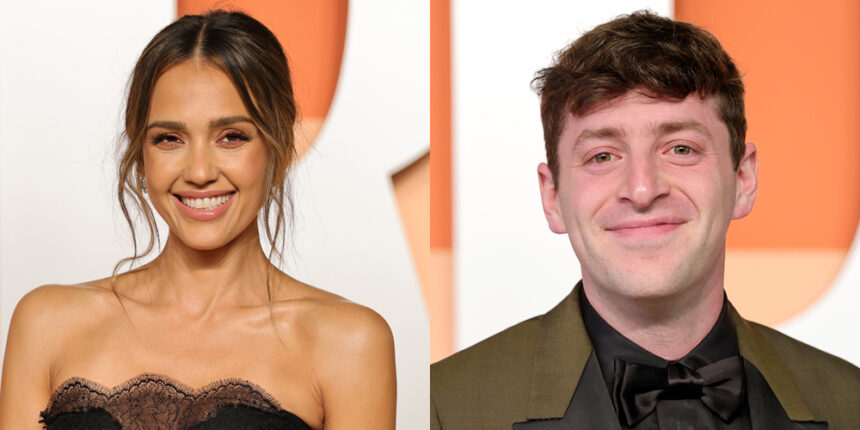 Jessica Alba vista con la comica Alex Edelman all'Oscar 2025 Party