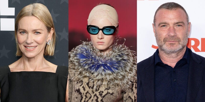 Naomi Watts & Liev Schreiber Lode Teen Kai dopo il debutto in passerella alla Settimana della moda di Paris