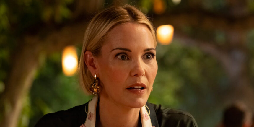 Leslie Bibb rivela quando la scena di Donald Trump di "White Lotus" è stata effettivamente scritta