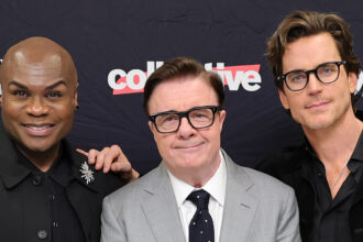 Matt Bomer parla di re-apprendimento di come fare la commedia su "Midcent secolo Modern", lavorando con i suoi iconici co-protagonisti e altro ancora