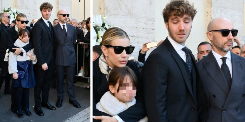 Funerali Eleonora Giorgi, tutti i familiari commossi sotto il sole di Roma: dai figli Paolo e Andrea alla nuora Clizia, le immagini - Gossip.it