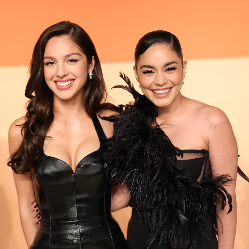 Allume HSM Olivia Rodrigo, Vanessa Hudgens partecipano agli Oscar Party
