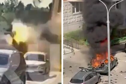 Generale russo ucciso in bombardamenti automobilistici vicino a Mosca in video