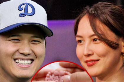Dodgers Superstar Shohei Ohtani accoglie la bambina