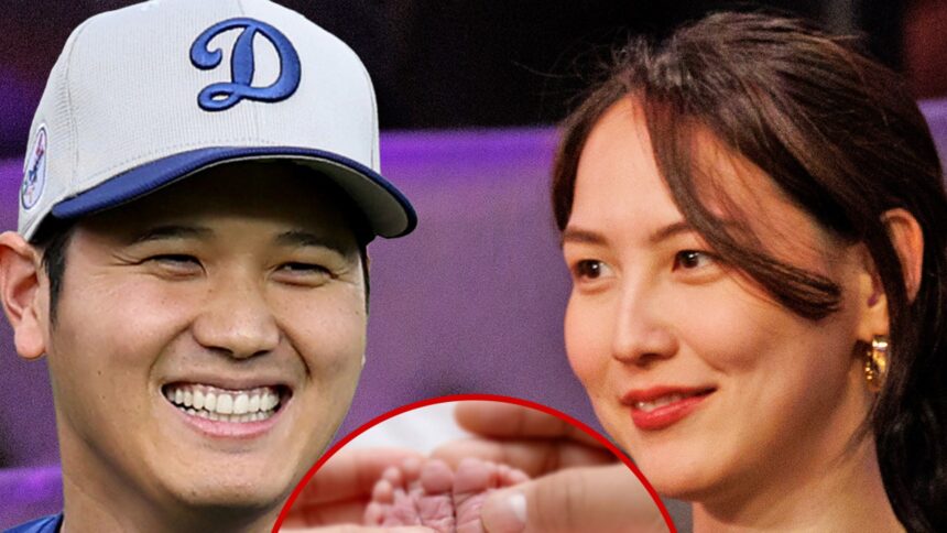 Dodgers Superstar Shohei Ohtani accoglie la bambina