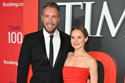 Kristen Bell, Dax Shepard Kiss sul tappeto rosso