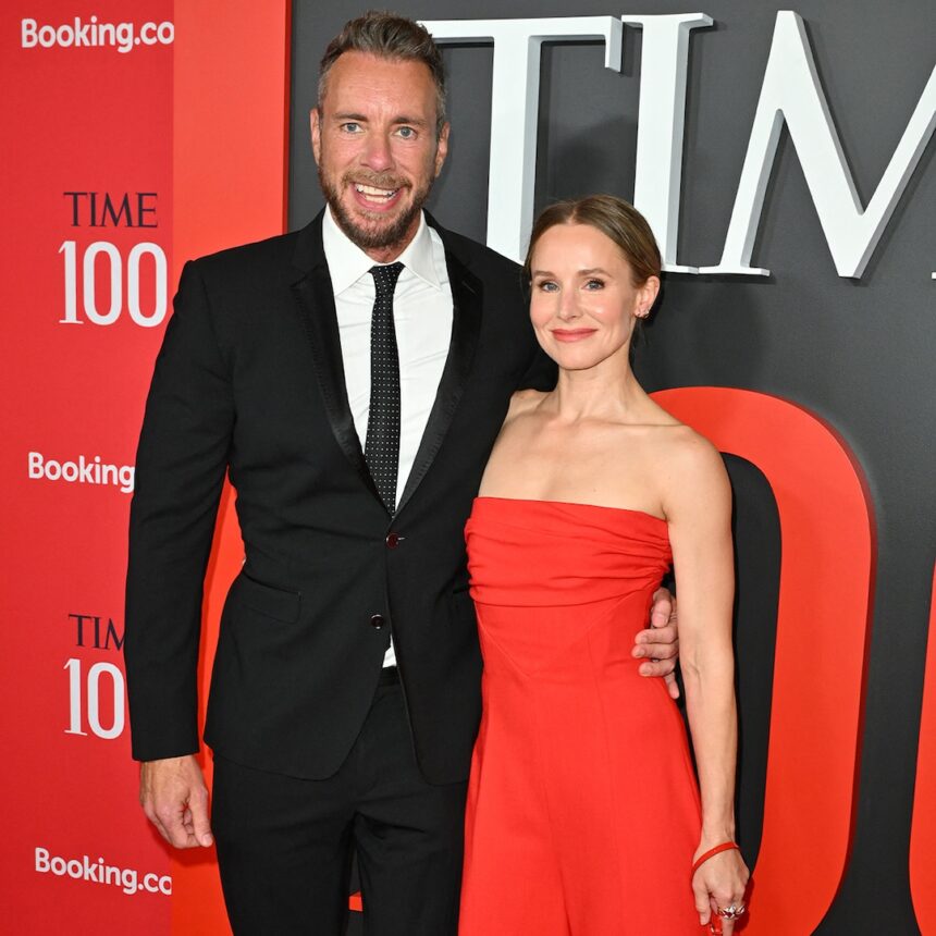 Kristen Bell, Dax Shepard Kiss sul tappeto rosso