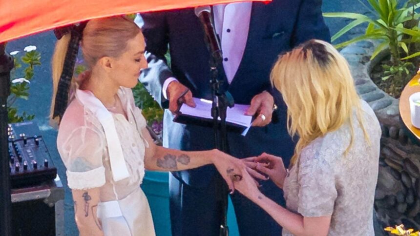 Kristen Stewart e fidanzata Dylan Meyer si sposano