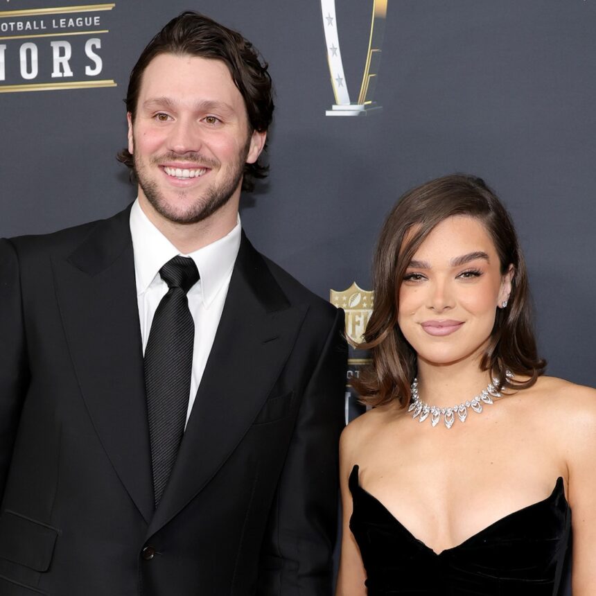 Josh Allen reagisce ai Sinner del film di Fiancée Hailee Steinfeld