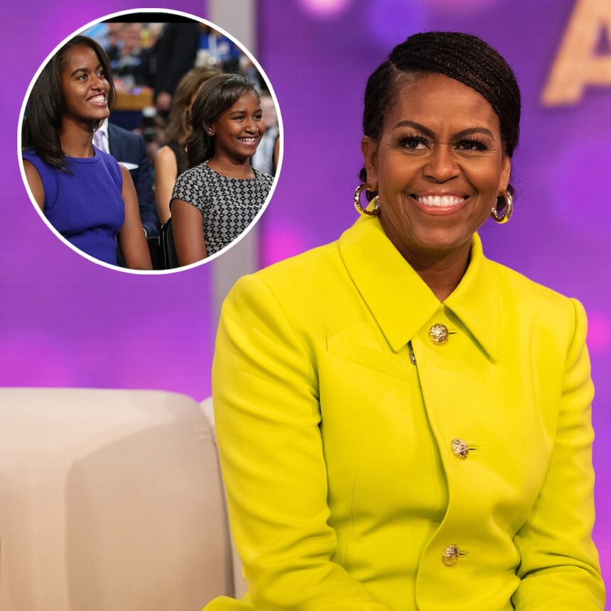 Michelle Obama su Malia Obama, Sasha Obama Fumo
