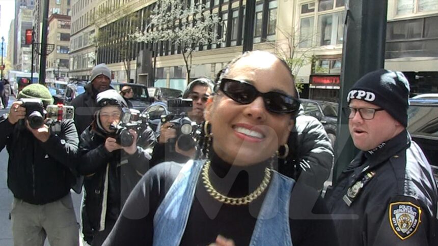 Alicia Keys raddoppia il fatto che non ha mai avuto una discussione con suo marito