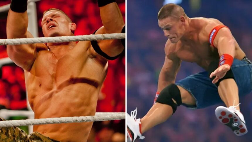 John Cena Shirtless Wrestling Scatti per dare un pugno al suo 48 ° compleanno!