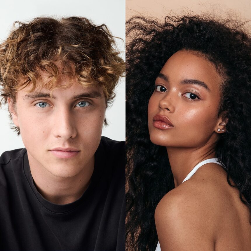 Hunger Games Prequel Cast Joseph Zada, Whitney Peak nei panni di Haymitch, Lenore